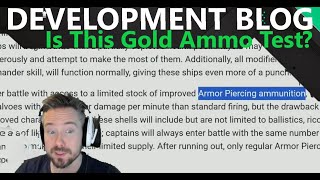 Development Blog  Is This Gold Ammo Testing [upl. by Nameerf]