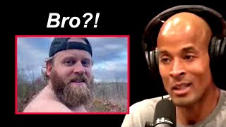 David Goggins Reacts To The Fat Guy Making Fun Of Him [upl. by Alrad]