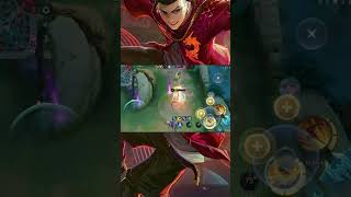 Chou hack damage🔥 mobilelegends mlbb ytshorts shorts [upl. by Remat]