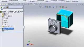 SolidWorks Tutorial Learn SolidWorks Lesson2 Assembly [upl. by Matty]