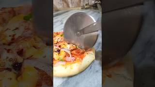 Mini Pizza with peta bread most delicious and instant pizza food subscribe pizza [upl. by Delfeena]