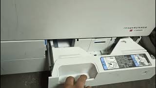 Canon irc c3025i replace waste toner container Canon imageRunner color c3025 [upl. by Marita]