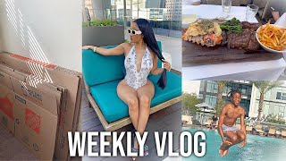 WEEKLY VLOG Pack with me to move Spending time with my brother amp More [upl. by Haym]