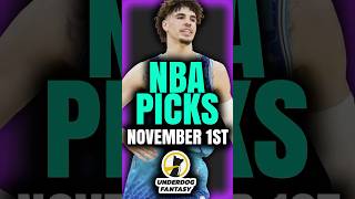 BEST Underdog NBA Picks Today 11124  Underdog Fantasy Promo Code [upl. by Assiralc241]