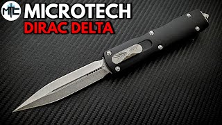 Microtech Dirac Delta OTF Automatic Knife  Overview and Review [upl. by Mara]