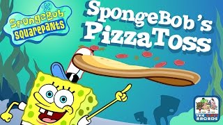 SpongeBobs Pizza Toss  Hungry Customers Await Nickelodeon Games [upl. by Anytsirhc]