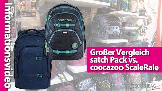 Großer Vergleich satch Pack vs coocazoo ScaleRale [upl. by Aserret]