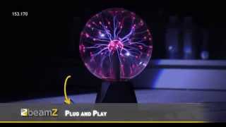 BeamZ 20cm Plasma Ball 153170 [upl. by Worthington]