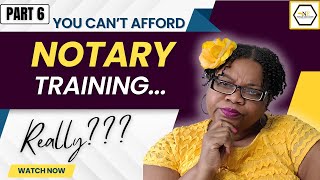 Part 6 Notary Training is a must for Success General Notary work Loan Signing Agent [upl. by Haukom]