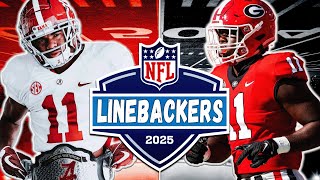 MIDSEASON Linebacker Rankings  2025 NFL Draft [upl. by Zampino]