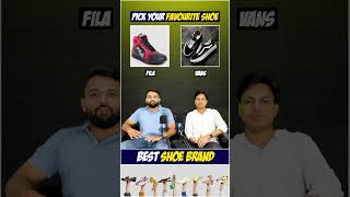 Best shoe brand in India  Best shoe  Which shoe to buy quiz quizgames wouldyourather games [upl. by Snell]