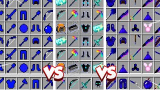 ITENS DA LUCKY BLOCK BURACO AVARITIA VS LUCKY BLOCK LIFE VS BURACO NEGRO NO MINECRAFT [upl. by Aynik]