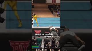 Crazy ladder move from Bruce Lee wwe wrestling [upl. by Eibbob]