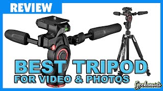 The BEST Video amp Photo Tripod ft Manfrotto MKBFRLA4BK3W [upl. by Barbey]