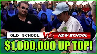 1000000 UP TOP vs Mike Matusow  Old School VS New School Poker Analysis Episode 2 [upl. by Beisel454]