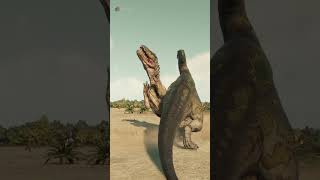 Sometimes Indomimus rex makes bad choices Iguanodon  Jurassic World Evolution 2 [upl. by Ludba]