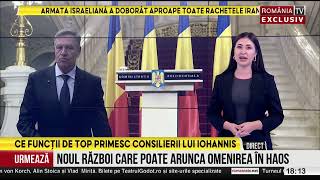 Consilierii lui Iohannis primesc posturi importante la terminarea mandatului [upl. by Leviralc]