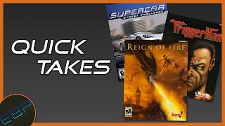 Supercar Street Challenge Trigger Man and Reign of Fire  Quick Takes  Review The PS2 [upl. by Jara]