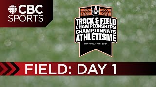 U Sports Track amp Field National Championship Field l DAY 1  CBC Sports [upl. by Suolhcin]