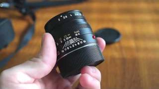 The Leica 50 Summicron Lens Overview [upl. by Droflim807]