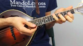 Bluegrass Mandolin Lesson  Part 1 Man Of Constant Sorrow Chords [upl. by Ajup434]