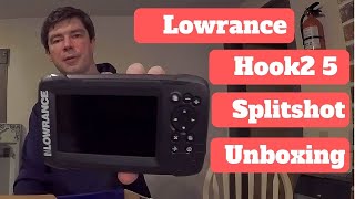 Lowrance Hook2 Unboxing the Hook2 5 SplitshotRanting [upl. by Naujed]