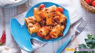 Paccheri al sugo di calamari [upl. by Leugim]