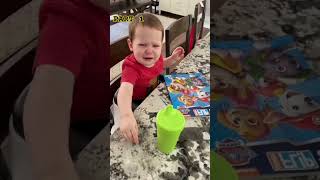 Use cheese to stop your baby from crying 🤣🤣🤣 baby babycrying funny funnyvideos cheese fypp 🤣🤣 [upl. by Anyotal]