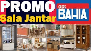 CASAS BAHIA MÓVEIS PARA SALA DE JANTAR EM PROMOÇÃO ACHADOS DESCONTOS SALA DE JANTAR MESAS APARADOR [upl. by Sheri]