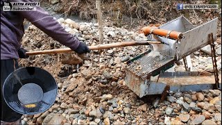 Gold Prospecting in Streams  a practical and easy way to find plenty of gold ALTINAVCISI1 [upl. by Anot]