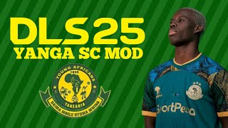 DLS 2025 MOD YANGA SC DATA NEW JERSEY [upl. by Siravaj803]