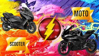 Scooter VS Moto شنو نختار ؟ 🤔 [upl. by Adnolohs]