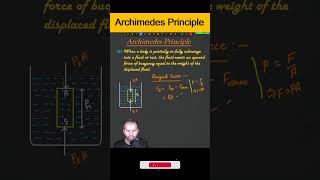 Archimedes Principle  Fluid Mechanics Class 11 neet jee cbse physics [upl. by Barney731]