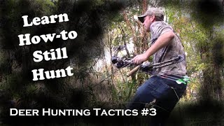 HOW TO STILL HUNTPart 1 Hunting Tactics 3 Doing the 5 Step [upl. by Eiramadnil]