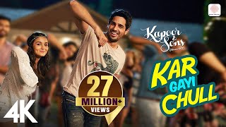 Kar Gayi Chull  Kapoor amp Sons  Sidharth Malhotra aliabhatt badshahlive  Amaal nehakakkar4K [upl. by Gorges733]