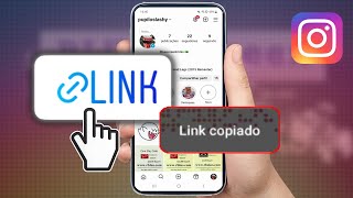 Como Copiar o Link do instagram 2024 [upl. by Ellynad]