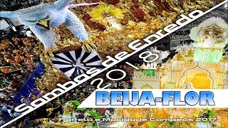 BEIJAFLOR DE NILÓPOLIS 2018  SAMBA OFICIAL [upl. by Eneleh]