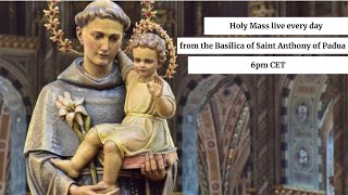 Holy Mass from the Basilica of Saint Anthony of Padua [upl. by Ayortal269]