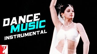 Dance Music  Instrumental  Chandni  Sridevi  ShivHari [upl. by Cortie]