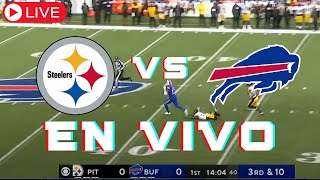 EN VIVO  Pittsburgh STEELERS vs Buffalo BILLS Ronda de COMODÍNES Reacción EN DIRECTO [upl. by Eioj]