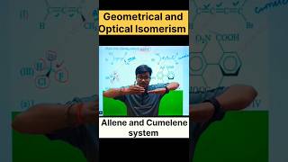 Allene and Cumelene system optical Isomerism chemistry ytshorts ytshort [upl. by Carrel]