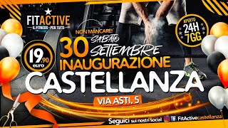 💥INAUGURAZIONE FITACTIVE CASTELLANZA💥 [upl. by Shiau]