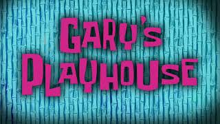 SpongeBob SquarePants  Garys Playhouse SoundtrackAudio [upl. by Rutra552]