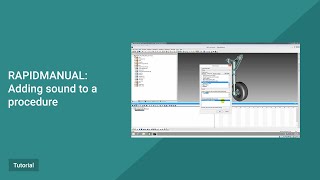 RapidManual Tutorial How to add sound to a procedure [upl. by Alegre]