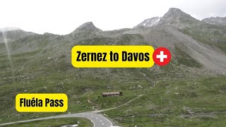 SWISS ALPS Mountain Pass Zernez to Davos  Land Rover [upl. by Thamora]