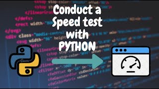 Make a speed Test bot with Python  Using speedtestcli  Easy Code  5 min tutorial [upl. by Amarillis]