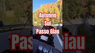 I colori dell Autunno sul Passo Giau in Moto [upl. by Chip]