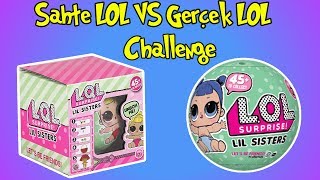 Sahte LOL vs Orjnal LOL Lil Sisters Challenge  2Sezon Lol Sürpriz  Bidünya Oyuncak [upl. by Bohlen]