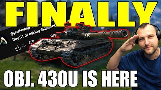 You Asked I Delivered The Obj 430U Performance Youve Been Waiting For  World of Tanks [upl. by Annaiek]