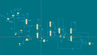 Development of technological scheme of polypropylene production in Unisim [upl. by Eaneg]